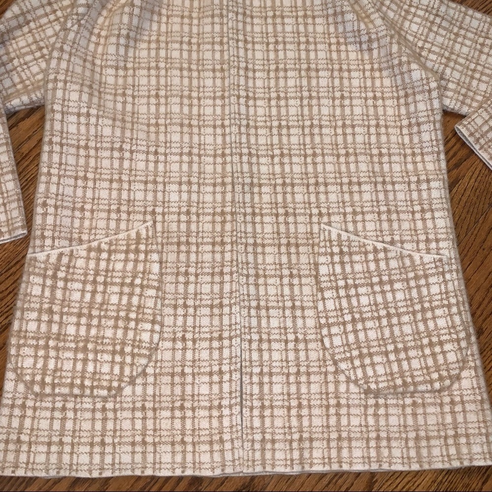 Cyrus Statement Maker Windowpane Hooded Sweater C… - image 2